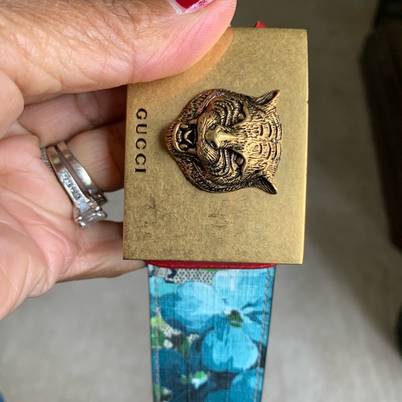 Gucci floral belt small new - Picture 5 of 9